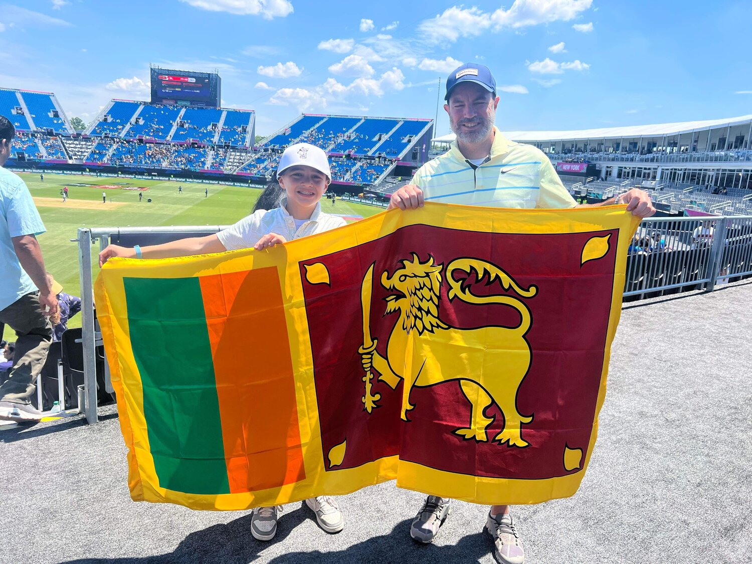 East Meadow locals check out 2024 Cricket World Cup